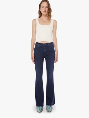 Mother The Weekender Fray Jeans in Chip on my Shoulder Sz 28 - GREAT CONDITION!
